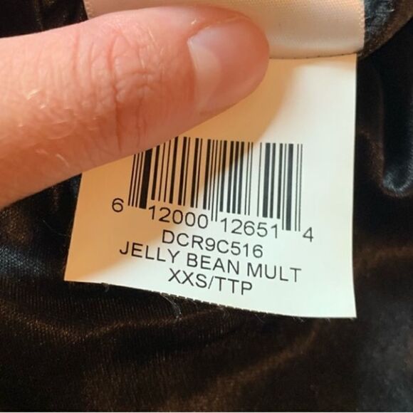 BCBGeneration printed romper in jelly bean multi - Picture 6 of 12